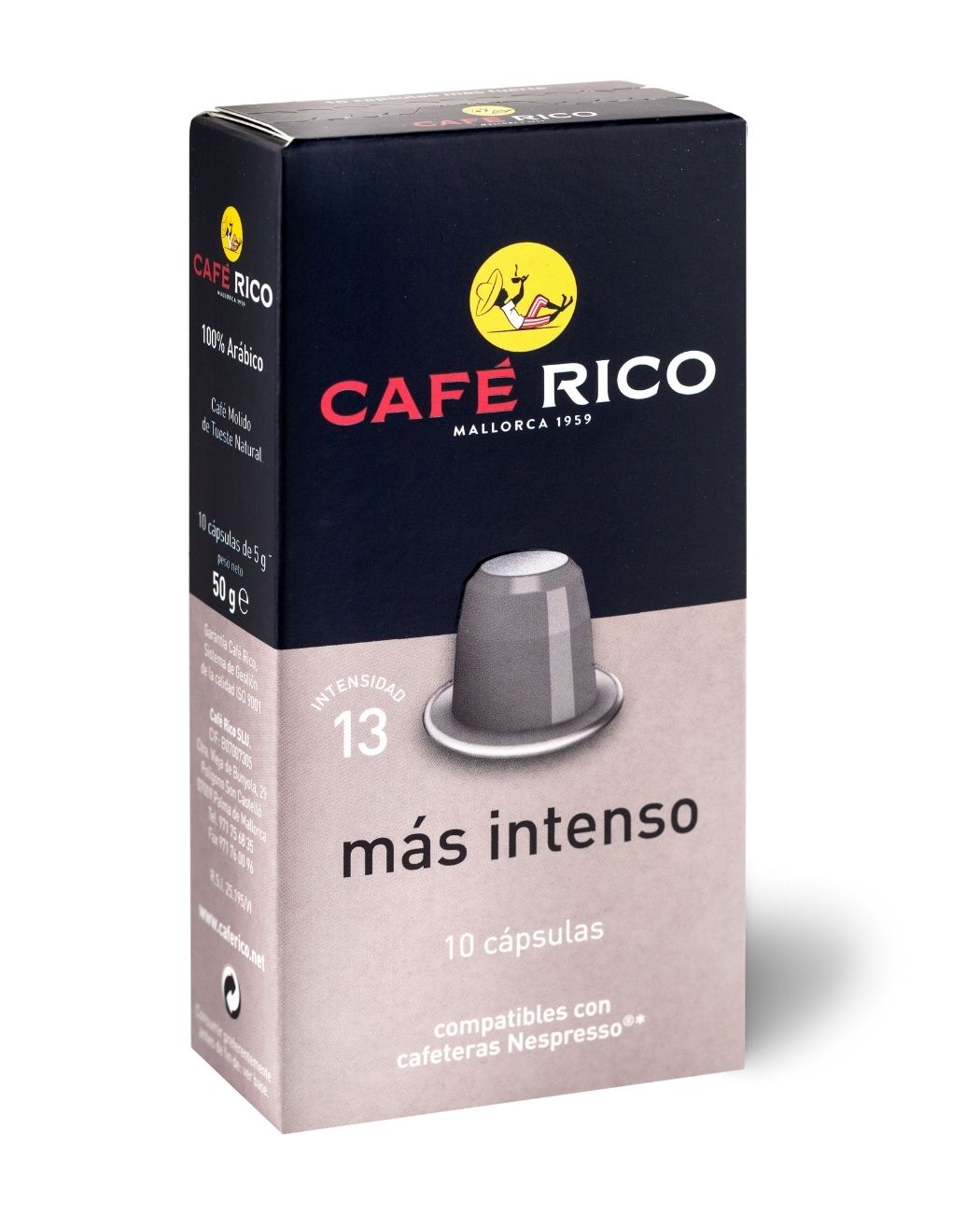 Cápsulas café. Natural – Cafe Rico tienda online